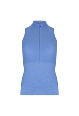 Sleeveless top sky-blue