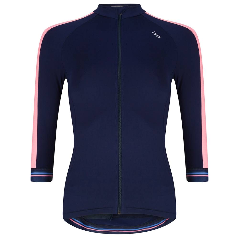 Susy jersey navy coral-pink