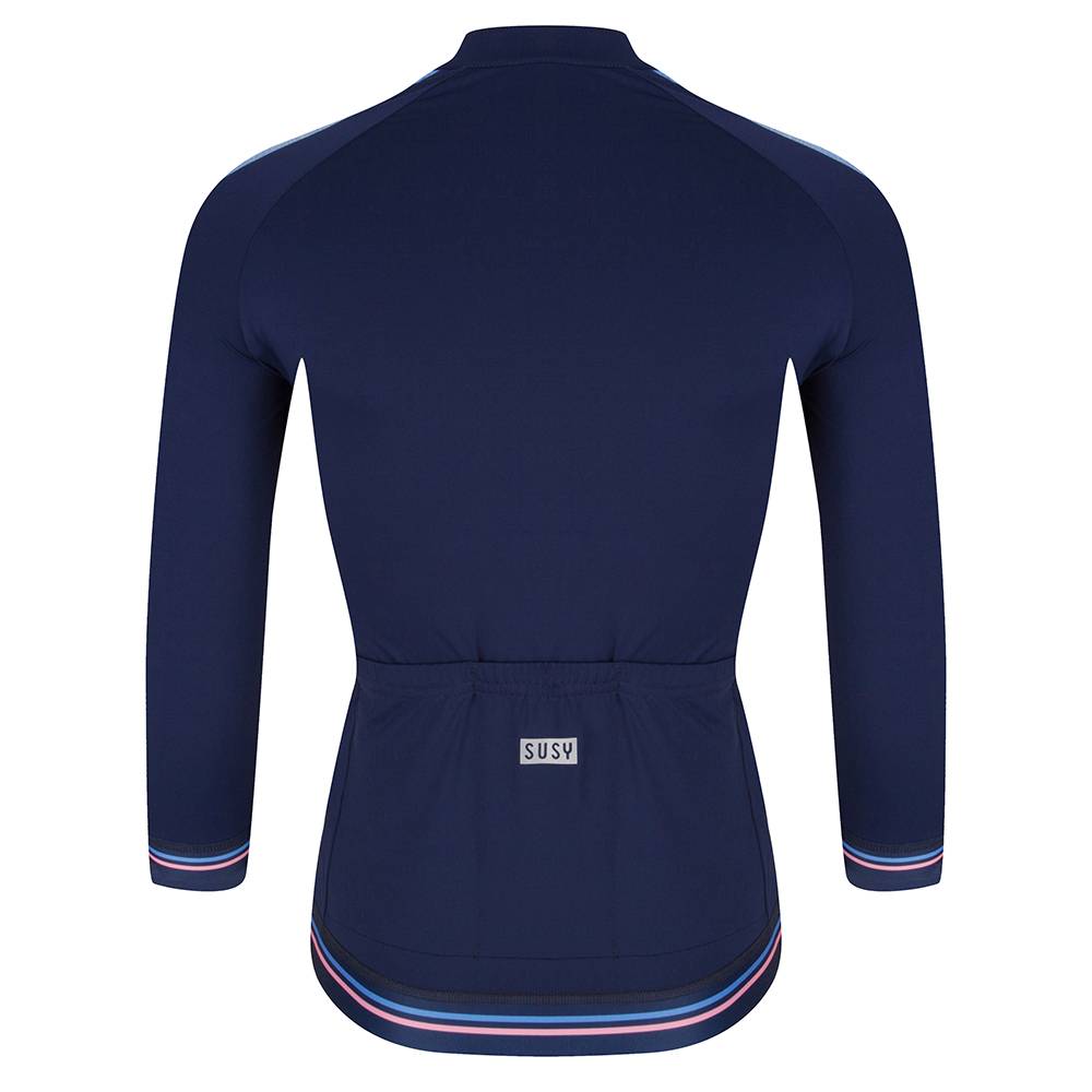 Dames fietsshirtje blauw