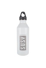 Susy RVS bidon White Glossy 800 ml