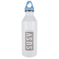 Edelstahl Flasche in Weiß