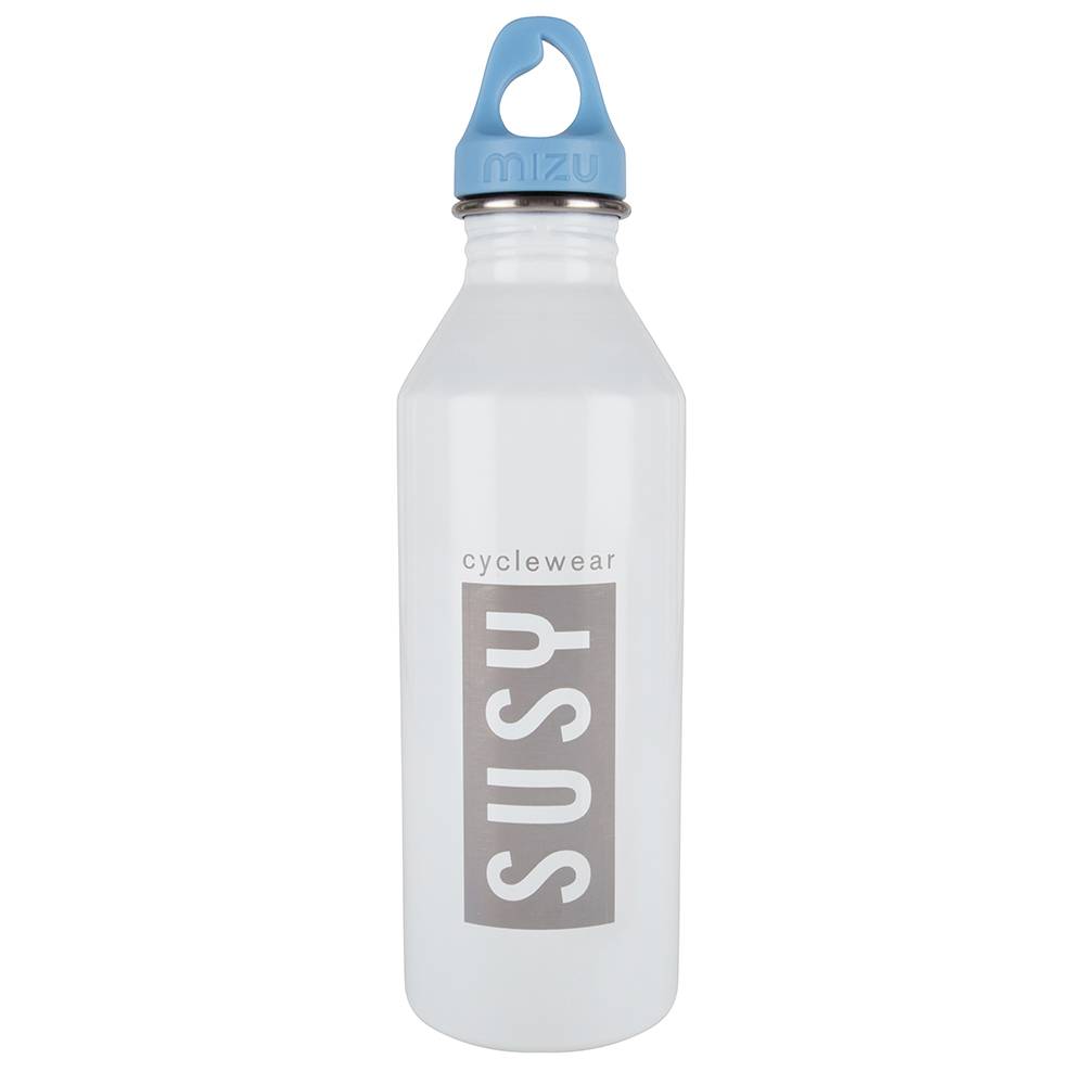 Susy stainless steel water bottle 800 ml White Glossy