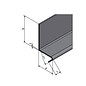 - Edelstahl Bordüre mit 7cm Ablage 1.4301, t= 1,5mm axbxL 70x200x2000mm INNEN IIID spiegelpoliert oder SChlliff K320