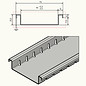 Versandmetall Drainagerinne aus Aluminium Einlaufbreiten 90 bis 190mm Linienentwässerung von Oberflächen