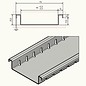 Versandmetall Caniveaux de drainage Kit économique en aluminium Largeur d'entrée 90mm Quantité de commande 10m, 20m, 30m, 40m, 50m