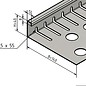 Versandmetall Grindkeringsprofiel grindprofiel klein geperforeerd roestvrij Staal 1.4301 gezet 90°