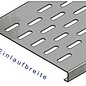 Versandmetall Renforcement Série A / B 190/45 en acier inoxydable - Pour largeur d'entrée de grille fendue 190mm