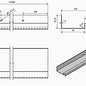 Versandmetall Edelstahlbord Edelstahl Küchenregal stabil und edel geschliffen Korn 320.