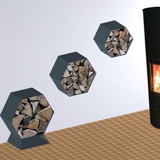 Versandmetall Piédestal, pied pour étagère pour étagère d'incendie HEXAGON XL produit en aciersurface  enduit de poudre