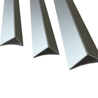 Versandmetall Hoekprofiel Hoekstrip Hoeklijn Aluminium gezet 90° lengte tot 2500 mm