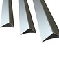 Versandmetall Aluminiumwinkel gleichschenklig 90° gekantet bis Länge 2000 mm