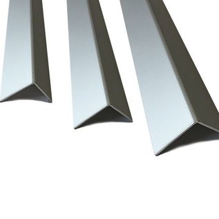 Versandmetall Aluminium hoek gelijkbenig 90° gebogen tot een lengte van 1500 mm