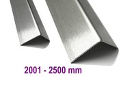 Acier inoxydable jusqu'à 2500 mm (2,5 m) de longueur