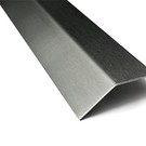 Versandmetall Hoekprofiel RVS 304 Hoekstrip L-Profiel roestvrij Staal gezet gelijk 135° Lengte 1000 mm