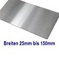 Edelstahl Blech Zuschnitte 1.4301 von 25 bis 150mm Breite bis Länge 2500mm