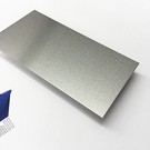 -7 stuks (17,5 m) aluminium plaat blanks, één beschermfolie 1,0 mm breedte 250 mm, lengte 2.500 mm