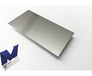 B&T Metall Aluminium Blechzuschnitte 2,0 mm stark Alu Blech gewalzt blank natur einseitig mit Schutzfolie im Zuschnitt Größe 25 x 25 cm 250 x 250 mm
