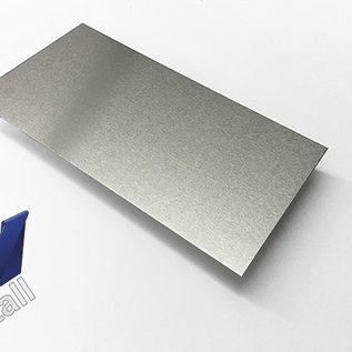 Aluminiumblech Zuschnitte Aluminium Al99,5 mit Schutzfolie bis Länge 1250mm