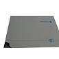 dunne plaat AlMg1 eloxiert E6/EV1 van 160 mm tot 300 mm Breedte en lengte 1250 mm met Folie