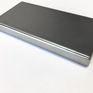 Versandmetall Edelstahlwanne R1 geschweißt Materialstärke 1,5mm Breite 500 mm Außen Schliff K320