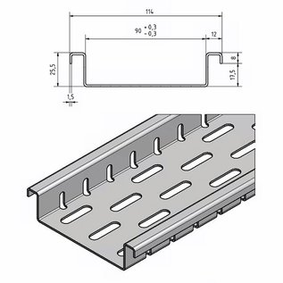 Versandmetall Flache Drainagerinne mit Bodenlochung aus Aluminium Einlaufbreiten 90 bis 190mm Linienentwässerung von Oberflächen