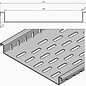 Versandmetall Vlak afvoerkanaal met bodemperforatie van aluminium inlaatbreedtes van 90 tot 190 mm Lijndrainage van oppervlakken