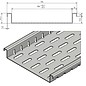 Versandmetall Vlak afvoerkanaal met bodemperforatie van aluminium inlaatbreedtes van 100 tot 200 mm Lijndrainage van oppervlakken