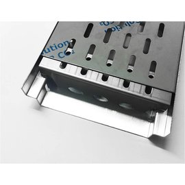 Versandmetall Versterking Serie A / B 140/45 in roestvrij staal - Voor sleufroosterinlaatbreedte 140 mm