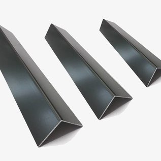 Versandmetall Angle d'aluminium anthracite isocèle 90 ° plié jusqu'à 1000 mm