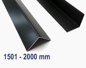 Aluminium antraciet tot een lengte van 2000 mm (2,0 m)