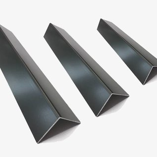 Versandmetall Angle d'aluminium anthracite isocèle 90 ° plié jusqu'à 1500 mm