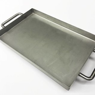 Versandmetall Edelstahlwanne R1 geschweißt Materialstärke 1,5mm  Breite 200 mm Außen Schliff K320