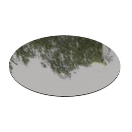 Ronde spiegelnd/glänzend  2R (3D) Edelstahlblechzuschnitte Materialstärke 1,0mm  Durchmesser 150 mm (15 cm)