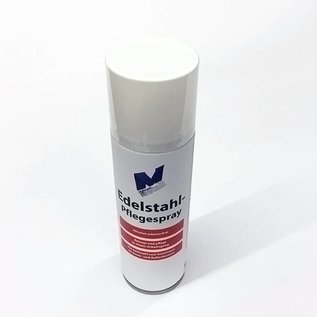 HOTREGA® GmbH Spray d'entretien pour acier inoxydable 300 ml, nettoyage et entretien sans traces en une seule étape