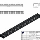 Versandmetall Jeu [120 St] Profilé en U en aluminium 1,0mm 90 ° axcxb 18x32,25x18mm (intérieur 17 * 30,25mm + 0,2 / 0,3) Longueur 332mm, Al99,5 uni, un côté avec film protecteur, surface anodisée noire