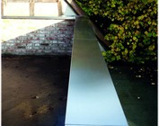 Couvre-murs et parapets en aluminium naturel ou en acier inoxydable 