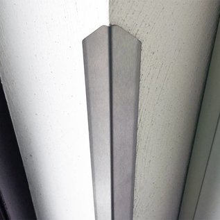 Versandmetall Eckschutzwinkel modern 1-fach gekantet, für Mauern Ecken und Kanten 50x50 Länge 1500 mm K320