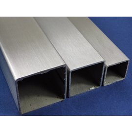 Rechteckrohr 1.4301 geschliffen K240 60/40/2 2500mm lang