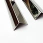 Versandmetall Kantenschutzwinkel 3-fach gekantet spiegelnd 2R (3-D) 25 x 25 x 1,5mm Länge 2500 mm