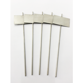 Versandmetall Stabiele planttekens Plantplug gemaakt van hoogwaardig roestvrij staal 7,0x4,3cm