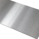 -Set [ 2  St ] Zuschnitt Edelstahl, gebürstet Korn 320 , Stärke  1,5 mm. Geschnitten und entgratet auf  bxL 270x900mm