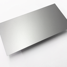 -11 stuks (22m) aluminiumplaatblanks aluminium geanodiseerd E6 / EV1, een beschermende film 1.0mm breedte 75mm, lengte 2.000mm