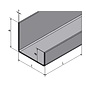 Versandmetall U-profiel ongelijk t = 2,0 mm a = 20 mm c = 50 mm (binnen 46 mm) b = 30 mm 1250 mm lang buitenvelling K320