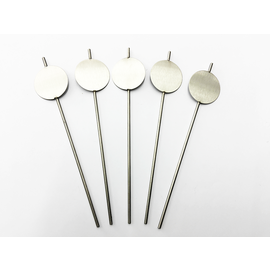 Versandmetall Stabiele planttekens Plantplug gemaakt van hoogwaardige roestvrijstalen plaat van ongeveer 5 cm lengte van de staaf 25 cm