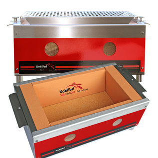 Kohlibri SteinTischGrill Kohlibri stenen tafelgrill in roestvrij staal - Copy