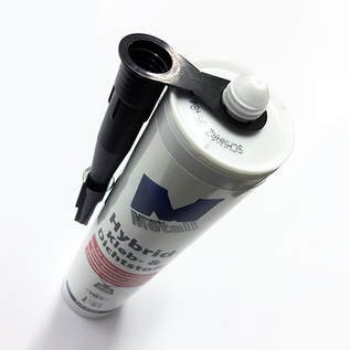 HOTREGA® GmbH 4x adhésif et mastic haute technologie -4x 290ml, noir