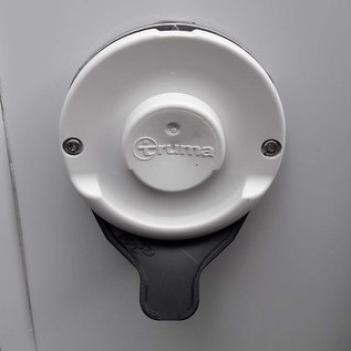 Condensaatafvoer Schoorsteenscherm Afvoer voor deksel Schoorsteenkap Schoorsteenkap Uitlaatgasschoorsteen van de kachel op een camper