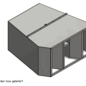 1 boîte de distribution d'air fabriquée selon le dessin 160411_000A0101, épaisseur 1,25 mm DX51 (denture fine) Kom: Schreier