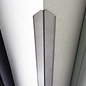 Versandmetall -Set van 25 hoekbeschermingshoeken modern 3-voudig gekanteld, voor muurhoeken en randen 40x40mm lengte 1800 mm