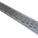 Versandmetall Sleufrooster voor afvoergoten inlaatbreedte 90, 120, 140, 190 mm